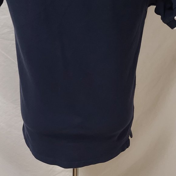 Vintage 90s Walt Disney Studios Donald Duck Mens Small Blue Polo Shirt - Picture 11 of 12